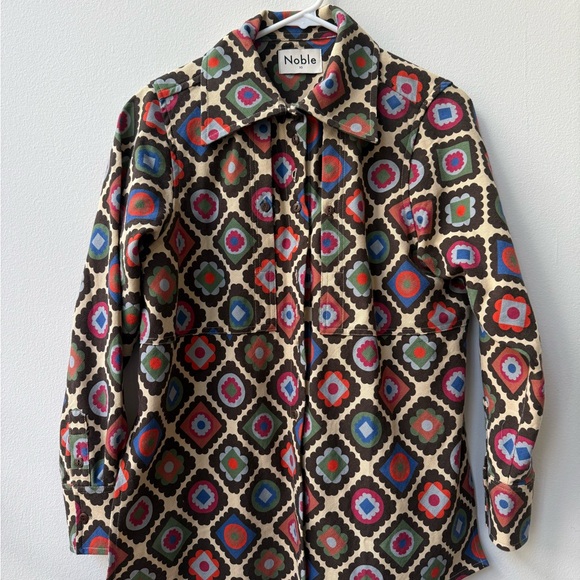 Noble Jackets & Blazers - Noble Women's Geometric Patterned Blazer